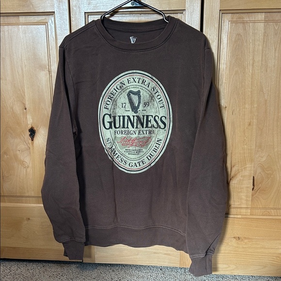 Guinness Other - Guinness Dark Brown Crewneck Sweater